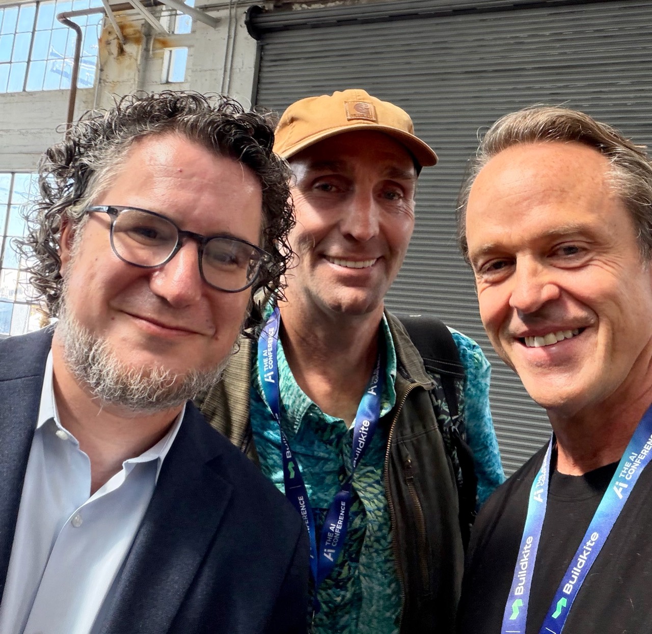 Eric Ries, Russell M Wright, and Braxton Jarratt together